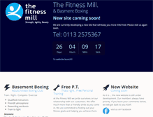 Tablet Screenshot of blog.thefitnessmill.co.uk